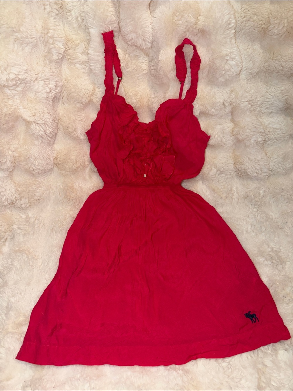 Y2K Abercrombie & Fitch Hot Pink Dress